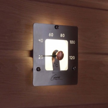 Firkantet termometer for 2-4 mm fibere