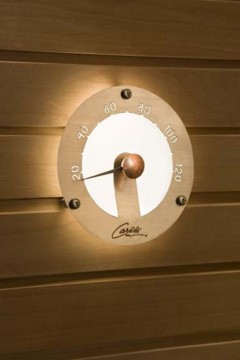 Rundt termometer for 2-4 mm fibere