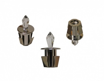 Krystall CR-12 chrome for fibere 2-4 mm